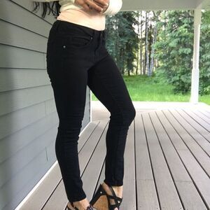 American Heritage black 7 regular skinny pants